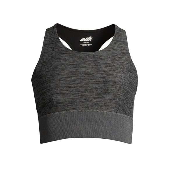 NWT Avia Women's Active Wear Sporty Gym Stretchy Long Line Sports Bra SZ Medium - Picture 6 of 6
